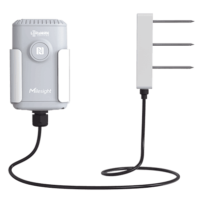 Sensor IoT de Suelo LoRaWAN / Humedad, Temperatura y Conductividad / Sonda Fdr de Precisión / Batería 19,000 Mah (10 Años) / Nfc + Milesight IoT Cloud image 2