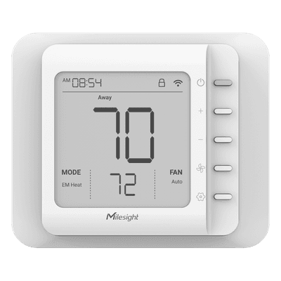 Termostato Inteligente LoRaWAN para Hvac / 4 Etapas Calefacción + 2 Refrigeración / Compatible con Bombas de Calor y Calderas / Control Inalámbrico de Largo Alcance / Automatización de Edificios (bms) image 2