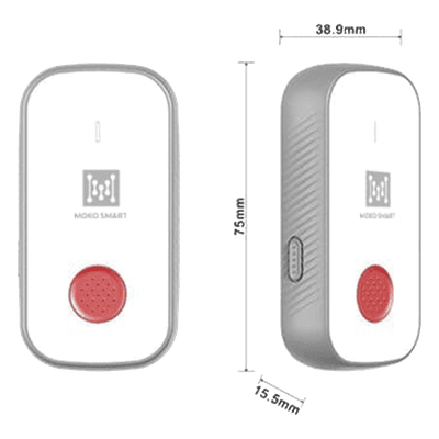 Botón de Pánico LoRaWAN con GPS / Ble para Interior y Exterior / Batería Recargable / IP66 image 3