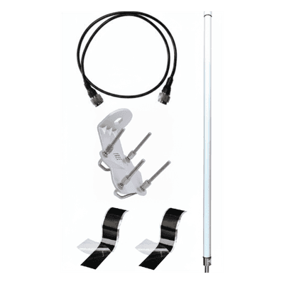 Antena Lora Exterior Omnidireccional / 5dbi / Frecuencia 860-930 Mhz / IP67 / Resistencia al Viento 200 Km/h / Kit de Montaje en Poste / Cable Coaxial 1 Metro image 2