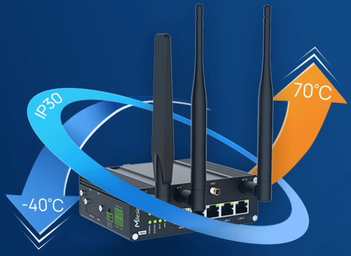 Router Celular Industrial 4G LTE con WiFi y Puertos Ethernet para IoT y M2m image 7