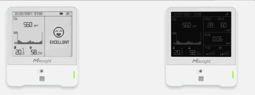Monitor Ambiental Iaq LoRaWAN / 9 Sensores (co2, Tvoc, Temp, Hum) / Display E-ink 4.2 Pulgadas / Certificación Well / Monitoreo para Bms y Edificios Inteligentes image 7