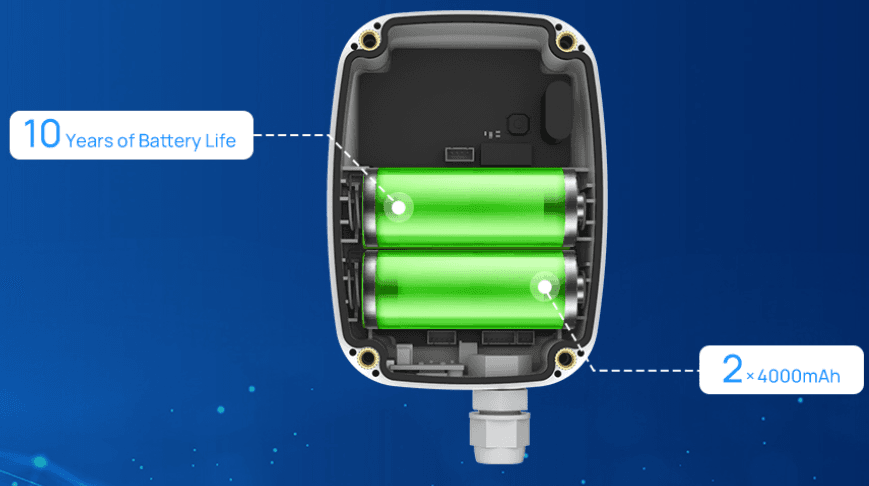 Sensor Contador de Pulsos LoRaWAN / Medición Remota de Agua / IP67 / Batería hasta 10 Años / 1000 Registros Históricos image 6