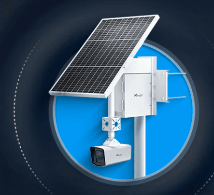 Camara con Panel Solar / Lente 4 Mm / IP67 / 4G / Montaje para Poste image 6