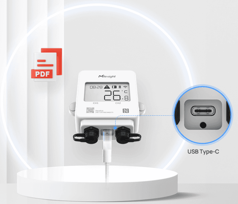 Display LoRaWAN para Sensor de Temperatura y Sensor Magnetico para Uso en Cuartos Frios image 7