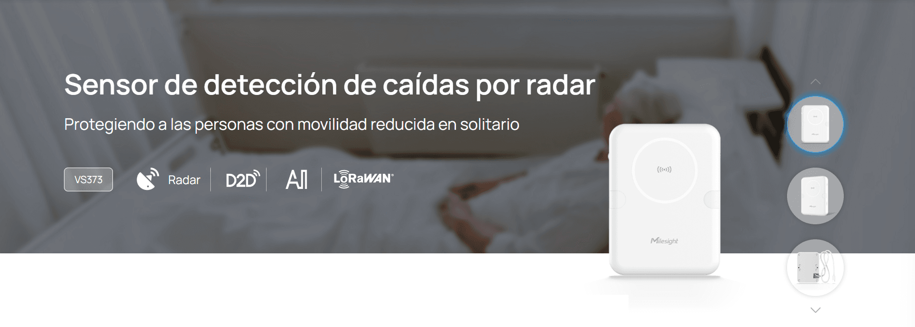 Sensor Detector de Personas Caídas LoRaWAN® image 2