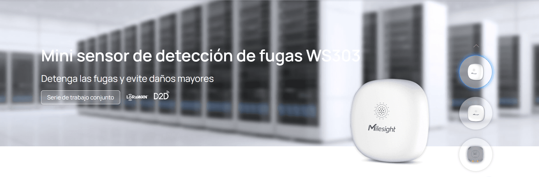 Mini Sensor Inteligente de Detección de Fugas de Agua LoRaWAN image 2