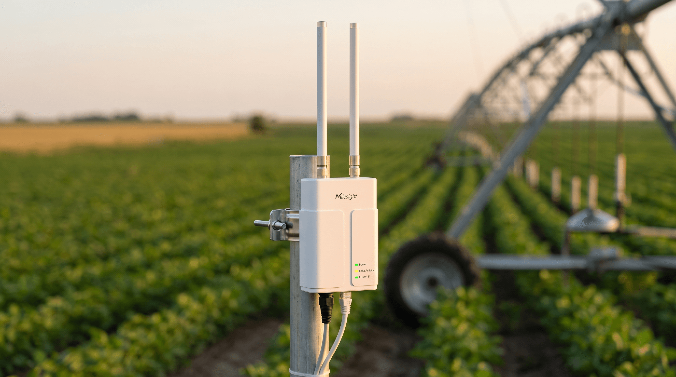 Gateway LoRaWAN para Exterior / 8 Canales / IP67 / 4G LTE / Gnss / Poe / Alcance 15 Km image 5