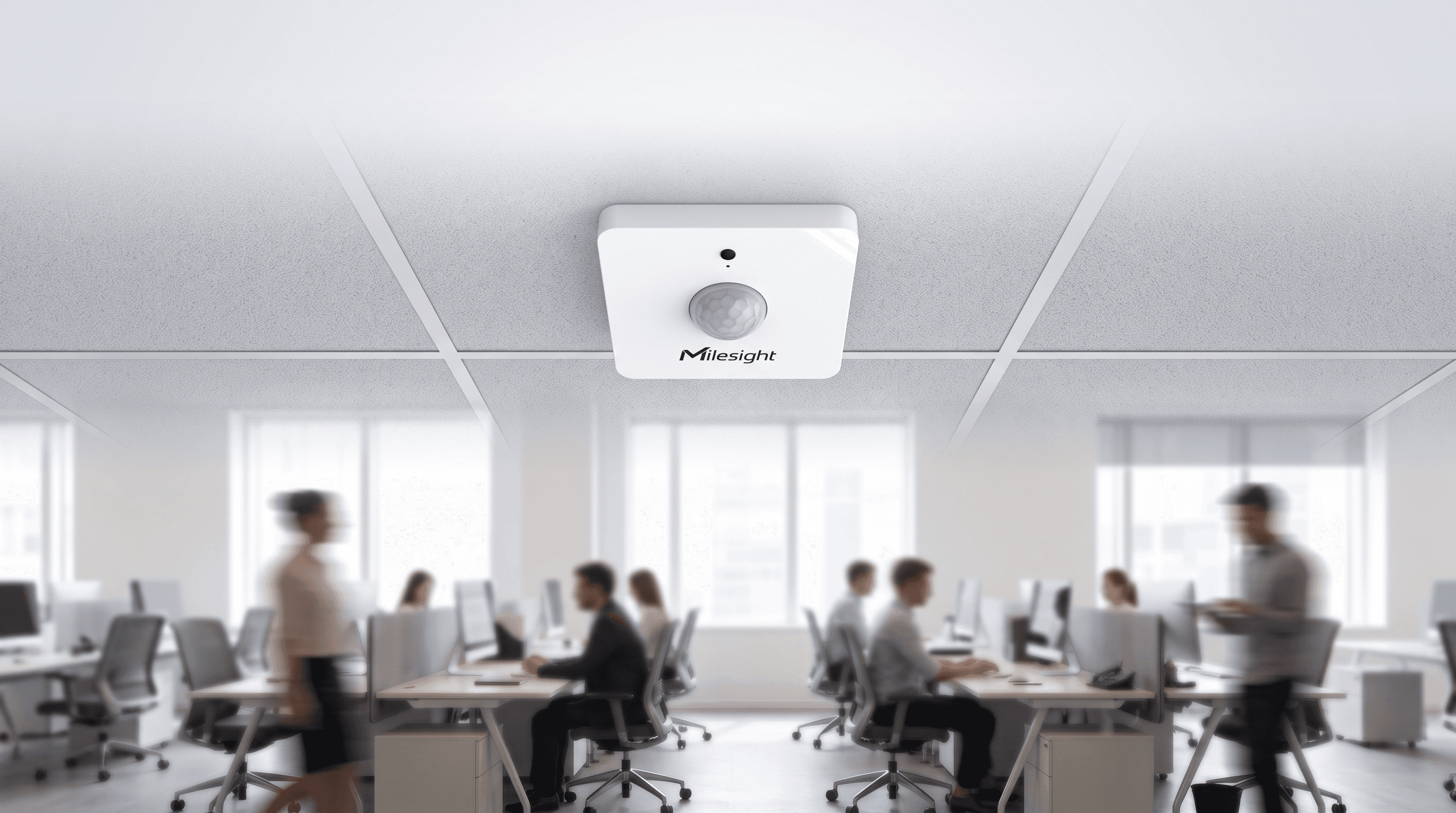 Sensor de Ocupación Pir y Luz LoRaWAN / Automatización de Iluminación para Edificios Inteligentes (bms) / Detección 120° X 100° / 8 Metros / 1-60000 Lux image 10