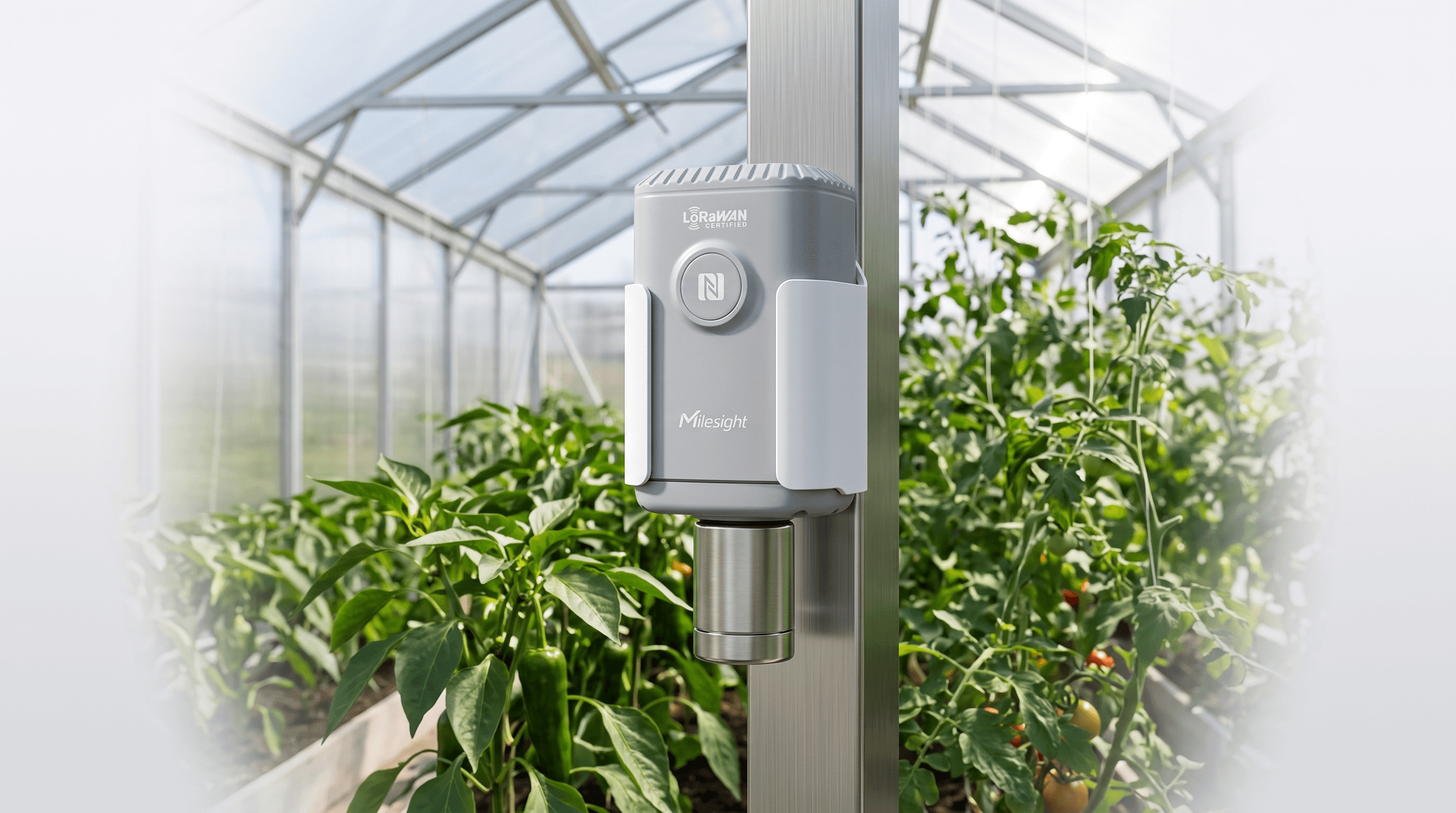 Sensor Industrial LoRaWAN para Monitoreo de Co2, Temperatura, Humedad y Presion / Bateria 10 Anos / IP67 image 8